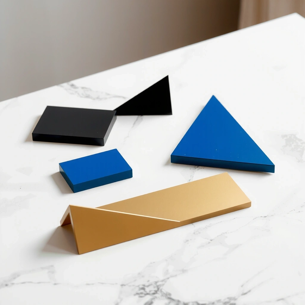 Abstract representation of purity and precision